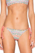 Luli Fama Fuego Divino Wavey Ruched Back Brazilian Tie Side Bottom